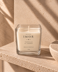 Bougie artisanale Vanille & Ambre Maison IMOR coulée en Provence